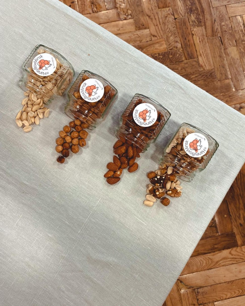 Мед с фундуком, 0.1 кг